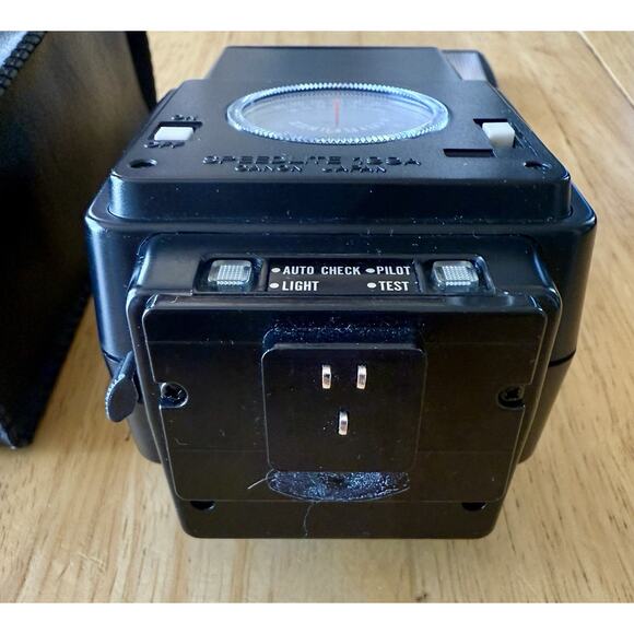 Canon AE-1 Black 35mm Film Camera, Power winder A,Speedlite‎ Flash, Tiffin Len - Picture 10 of 16